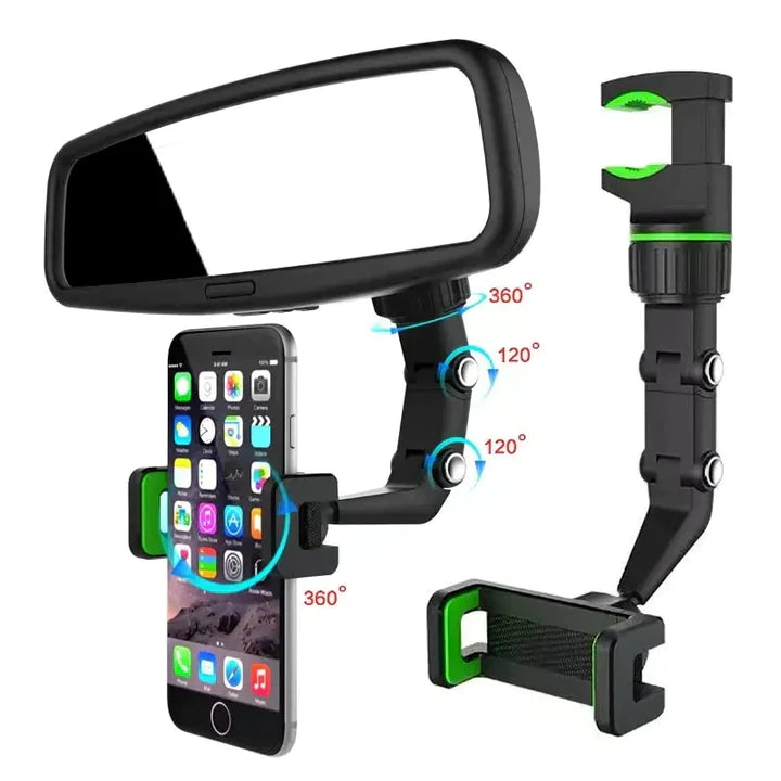 [COMPRE 1 LEVE 2] KIT 2 UNIDADES - Orbitech 360º Pro - Ultra resistente, firme e não balança - Compatível com todos os modelos de carros e celulares